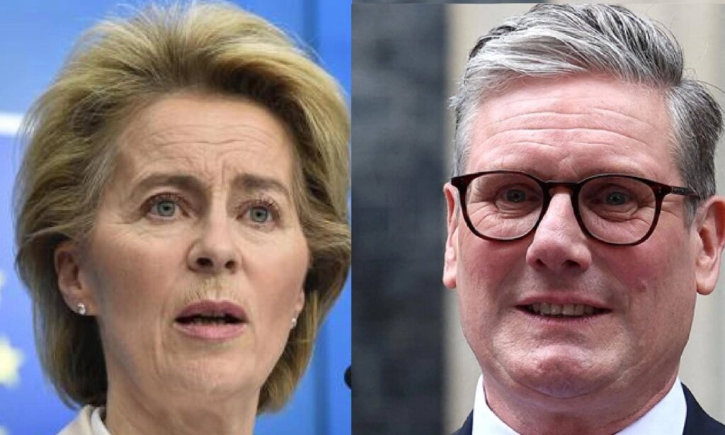 US Dice, von der Leyen A Starmer: "Prêt à négocier et à défendre nos intérêts"
