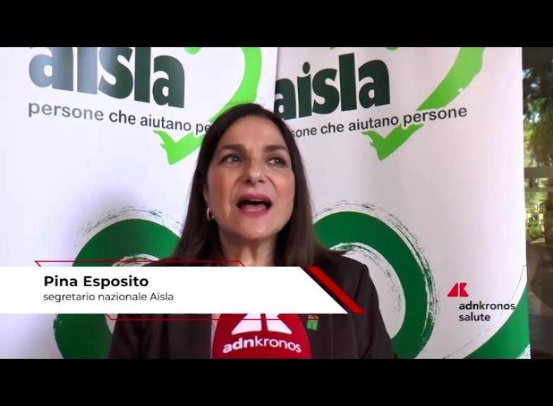 SLA, Esposito (Aisla): "Le diagnostic de moment implique toute la famille"