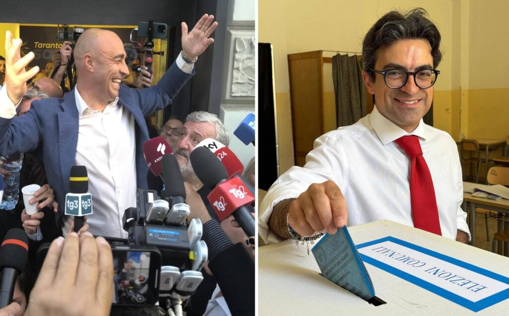 Bouclots administratifs: à Taranto, il gagne le centre -left, à Matera le centre - Right