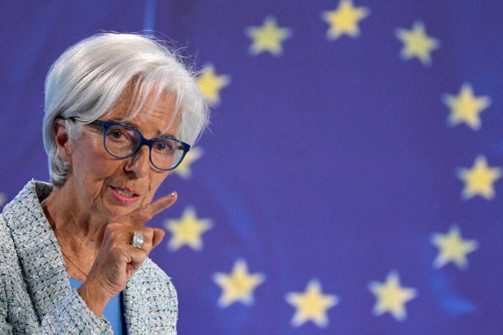 ECB, nouveaux taux de 0,25 point baissés. Lagarde: "Prêt à naviguer dans un scénario incertain"
