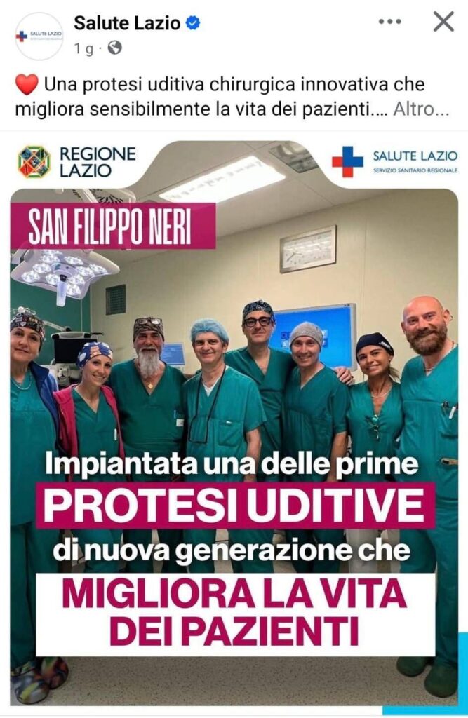 L'avancée de la prothèse de test à économie élevée a été sauvée. Les experts italiens parlent sur le terrain