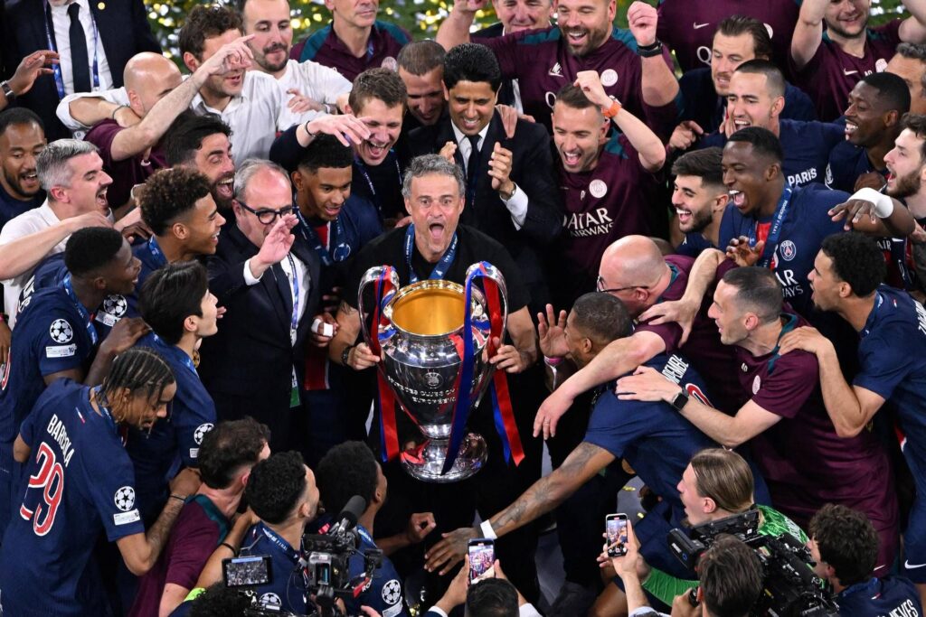 Le PSG dépasse l'Inter 5-0 en finale et remporte la Ligue des champions - le match