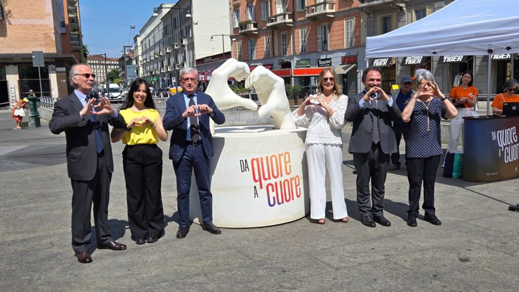 Risque cardiovasculaire, à Milan la campagne «Heart to Heart» redémarre à Milan