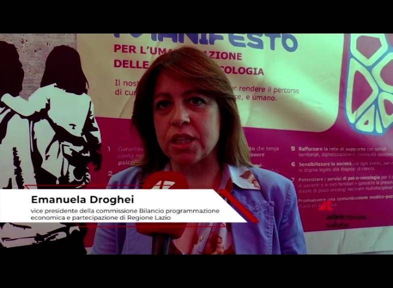 Tumeurs, médicaments (région du Lazio): "Soutien utile du psychoncologue pour ceux qui vivent la maladie"