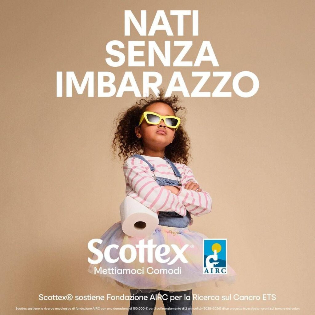 Deux Italiens sur 5 reportent des examens médicaux pour l'embarras, Scottex-Airc Campaign