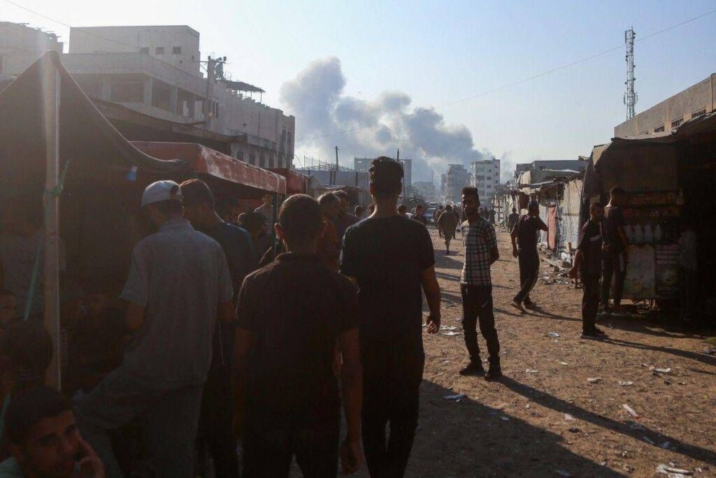 Gaza, "Tank Israel tire contre les rideaux déplacés: au moins 31 décès"