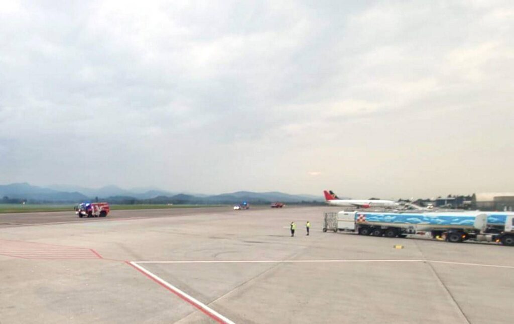 Il meurt aspiré comme un moteur d'avion à Bergame, tragédie sur la piste à Orio Al Serio