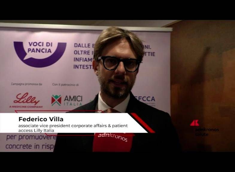Santé: MICI, Villa (Lilly Italie) «Voix du ventre pour briser la stigmatisation et l'indifférence»