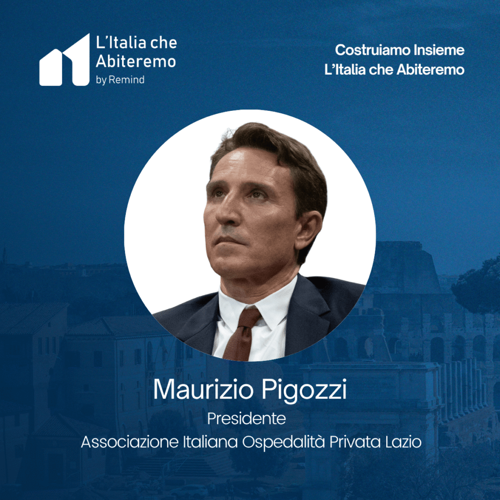 "Santé Première brique d'une entreprise équitable". Aiop Lazio et le défi de l'Italie, nous vivrons