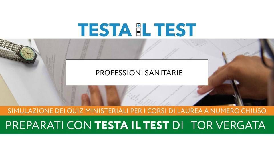 Tor Vergata University, simulation pour les aspirants médecins et dentistes avec `` diriger le test ''