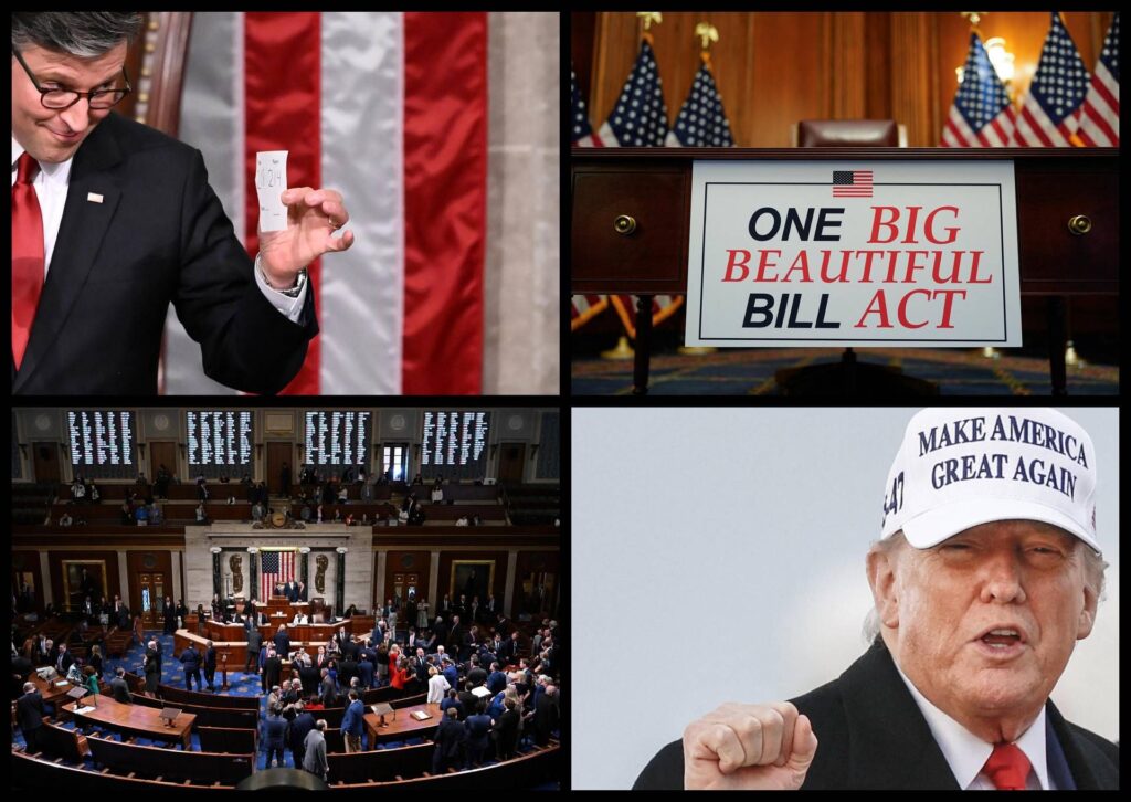 Trump Esulta, Chamber approuve la loi sur le budget: OK à Big Beautiful Bill