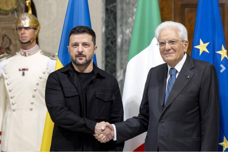Ukraine, Mattarella - Réunion étiquetée: "Support complet de l'Italie à Kiev"