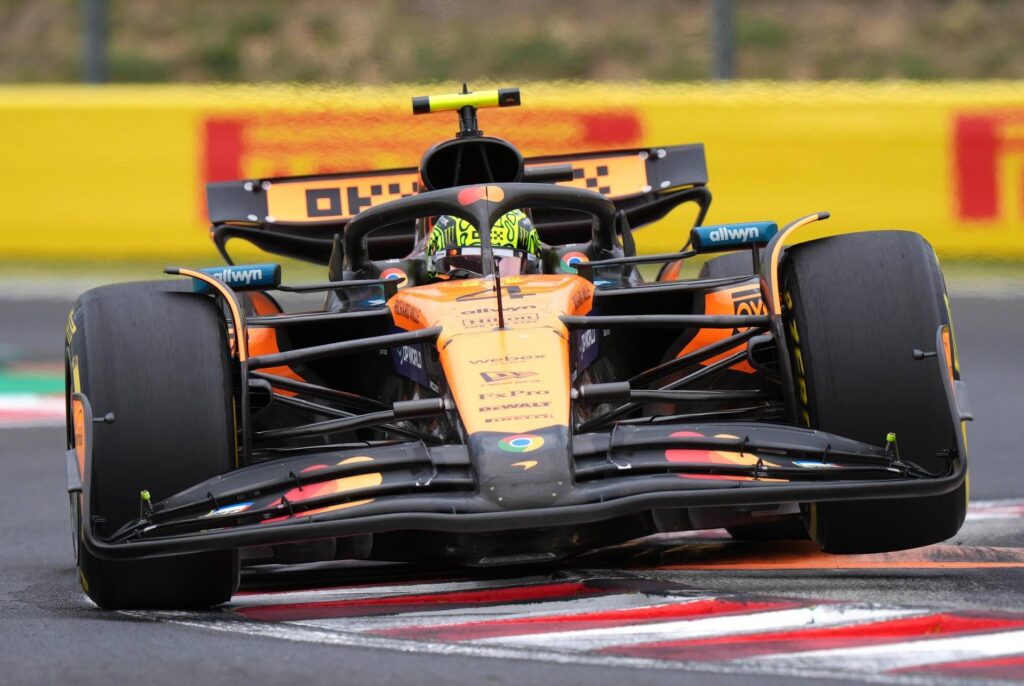 Formule 1, en Hongrie, triomphe Norris devant Plastri. Déception du léclair