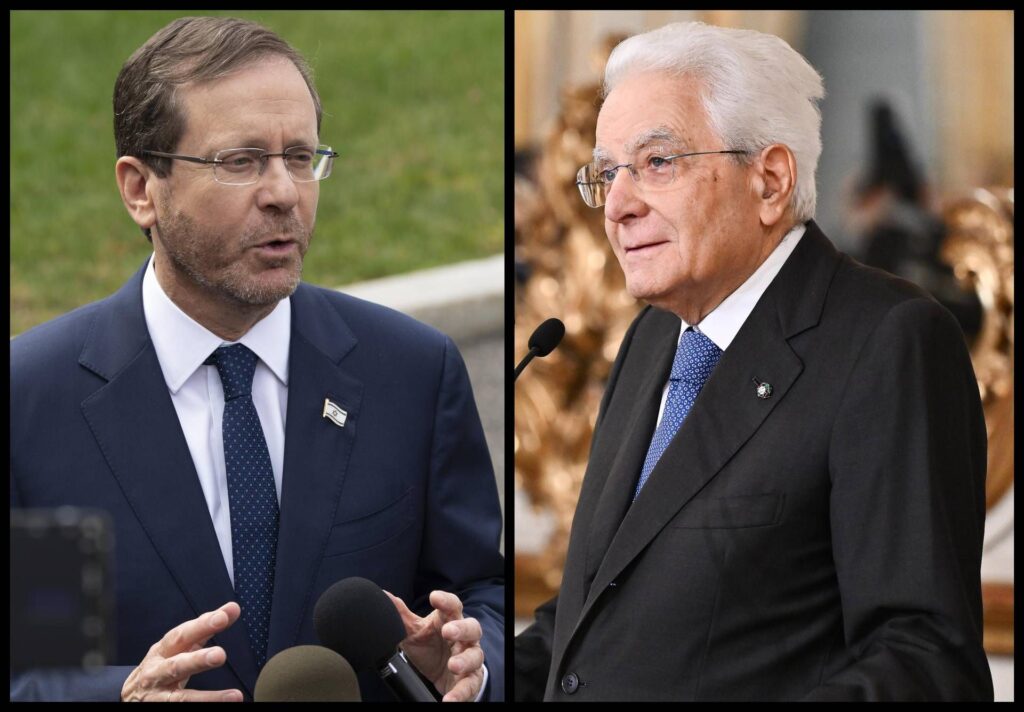 Herzog à Mattarella: "Grand respect, mais Israël ne tue pas sans discrimination"