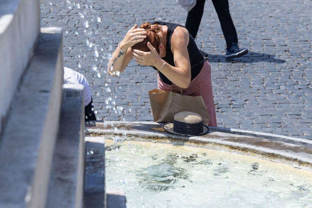 Italie Dans l'emprise de la chaleur, l'alerte AFA s'élève: aujourd'hui 11 autocollants rouges