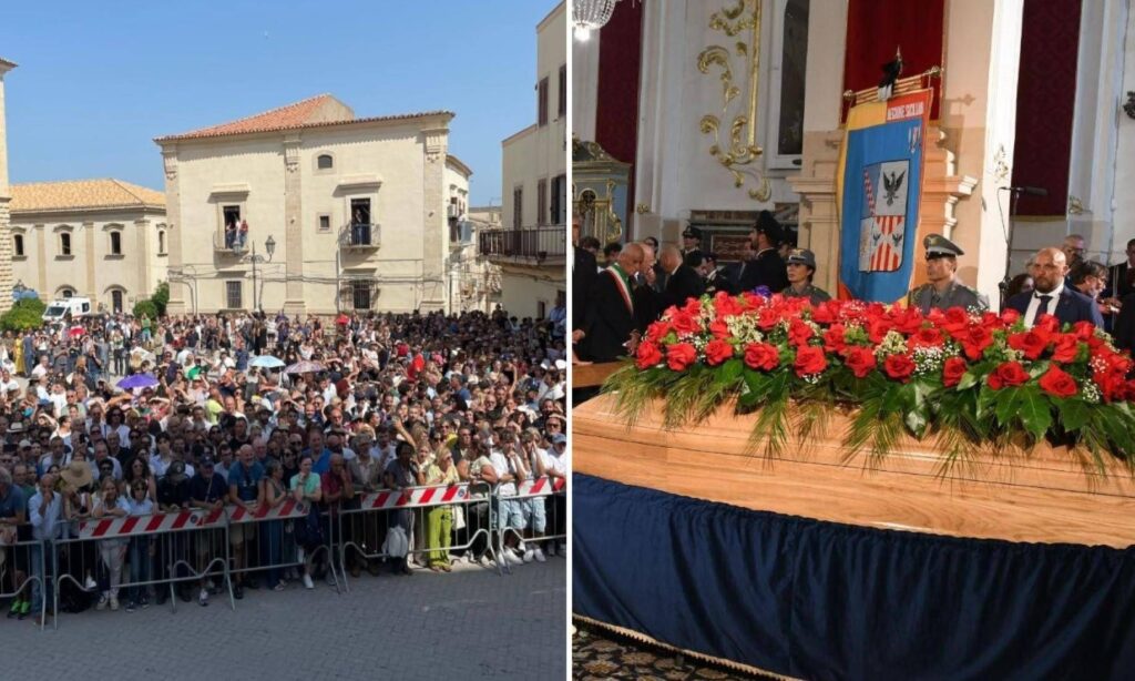 Les funérailles Pippo Baudo, l'homélie de Don Albanese: "Coaggioso contre la mafia, le sentiment de justice fort"