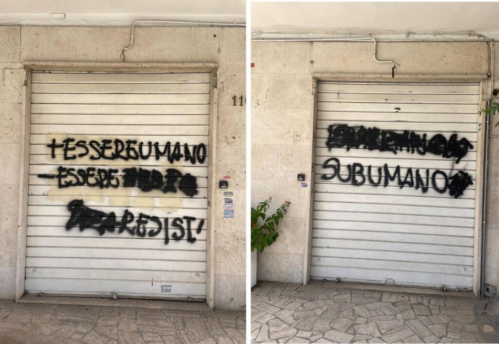 Rome, «Danke Hitler» et «Israélien sub»: Écrits antidémitiques au Parioli