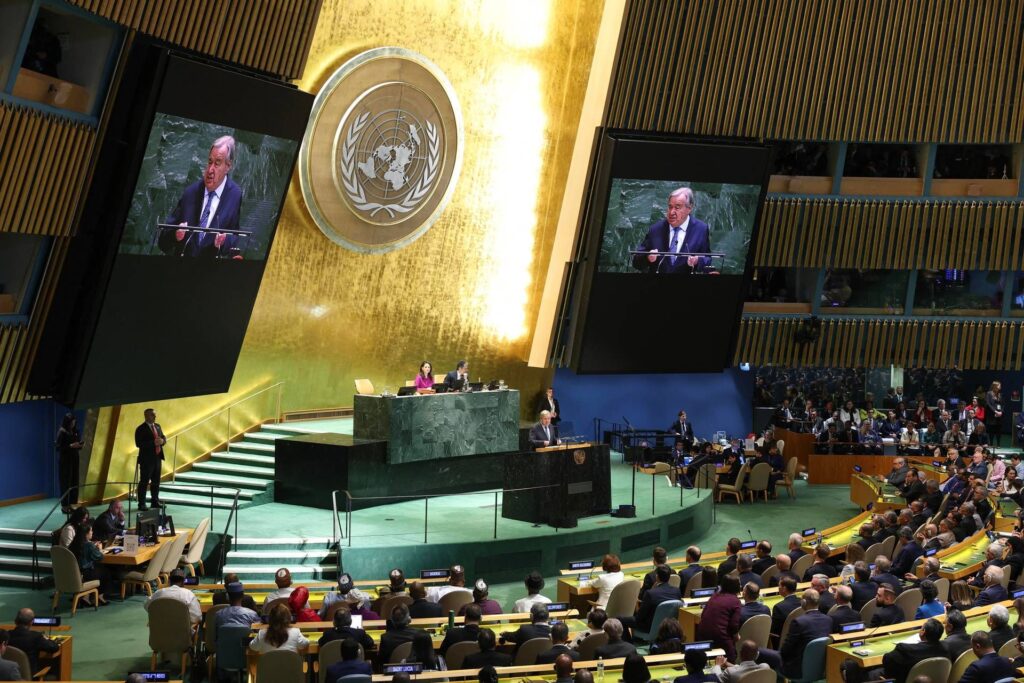 Assemblée des Nations Unies, Guterres: "bien reconnaissant la Palestine". Trump: "La guerre à Gaza doit être arrêtée immédiatement"