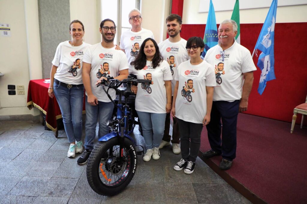 `` Au-delà des limites '', 800 km en tricycle de Turin à Rome en faveur des droits des personnes handicapées
