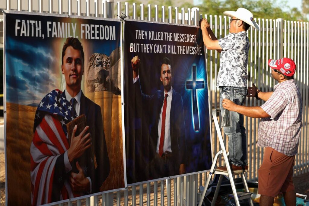 Charlie Kirk, aujourd'hui les funérailles du stade: le discours de Trump pour le militant tué