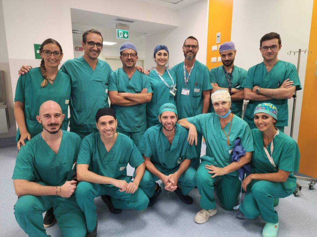 Étude sur le patch de la vessie anti-sandcro, les IRCC ire roma pour les patients inscrits