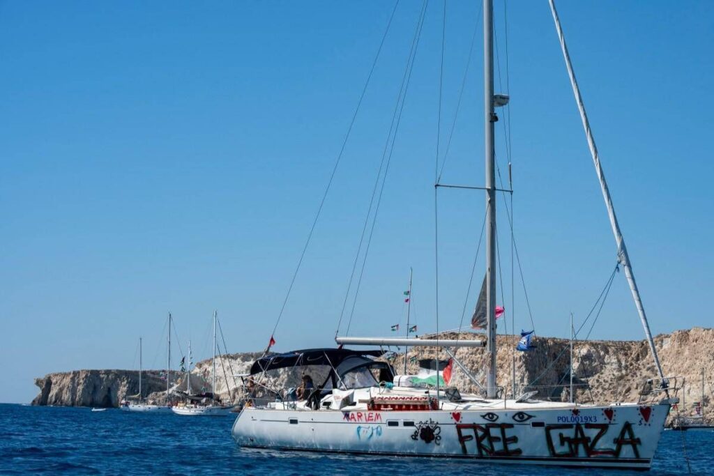 Flotilla devant Gaza: "Dans 2 jours, nous serons dans la zone à haut risque"
