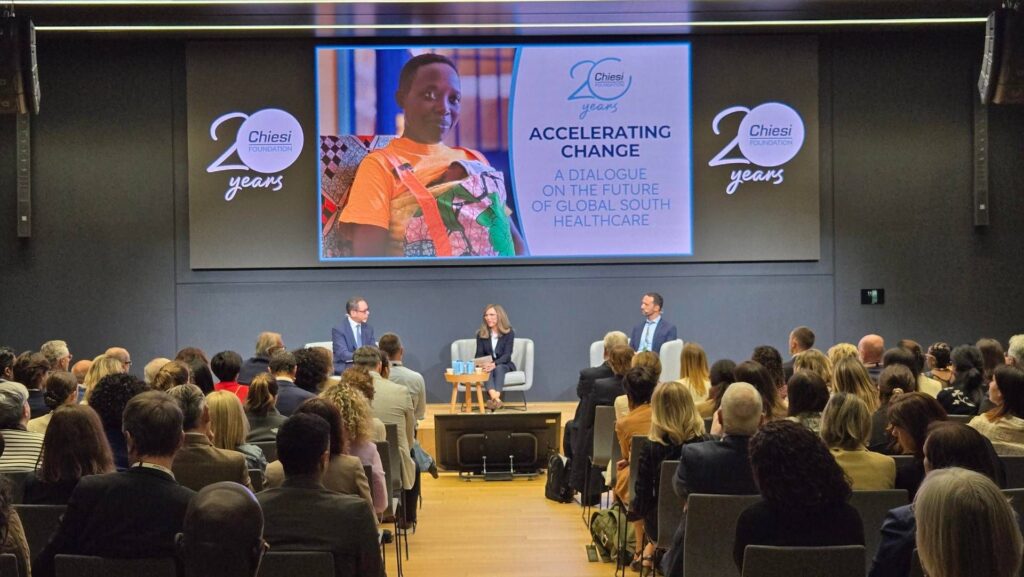 Fondation Paolo Chiesi, a rendu officiel le nouveau nom au cours des 20 années d'activité