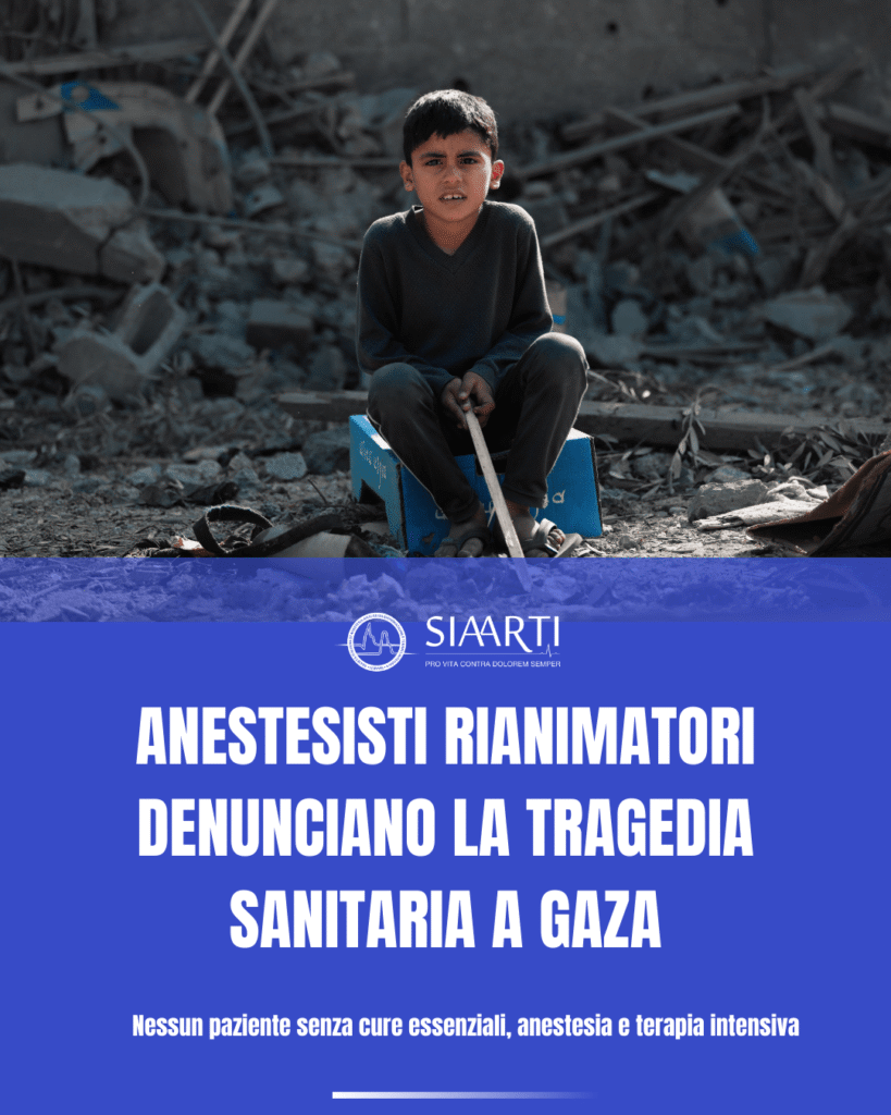 MO, Anesthesiologists d'appel pour Gaza: "couloirs humanitaires, respect des conventions internationales et accès aux soins essentiels"