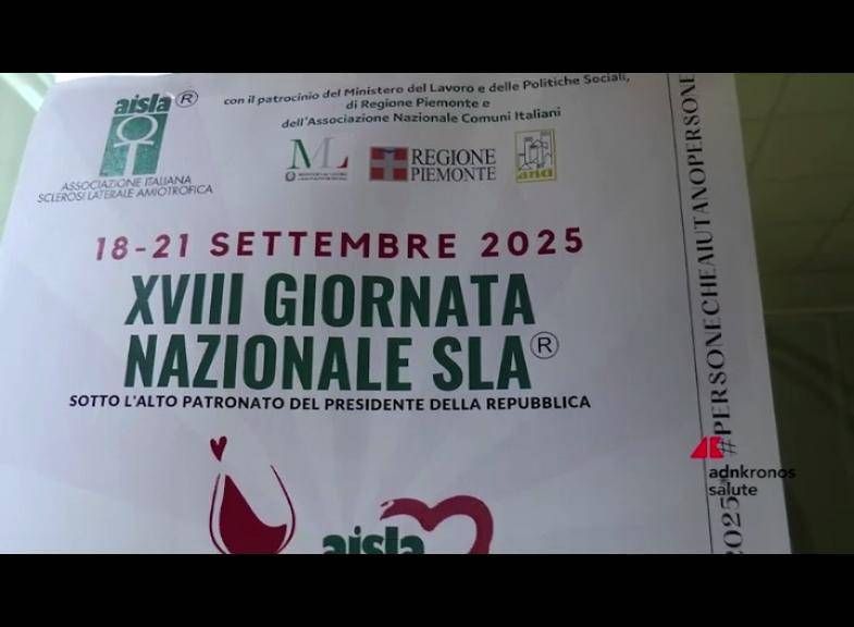 Maladies rares: SLA Day, dans le centre d'écoute de la journée portes ouvertes Milan Aisla