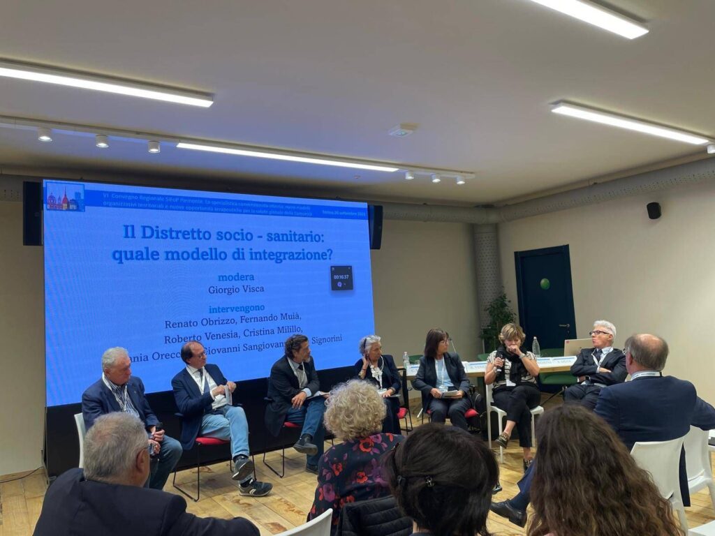 Piémont, Conférence SIFOP Spécialistes ambulatoires sur les modèles de santé communautaire