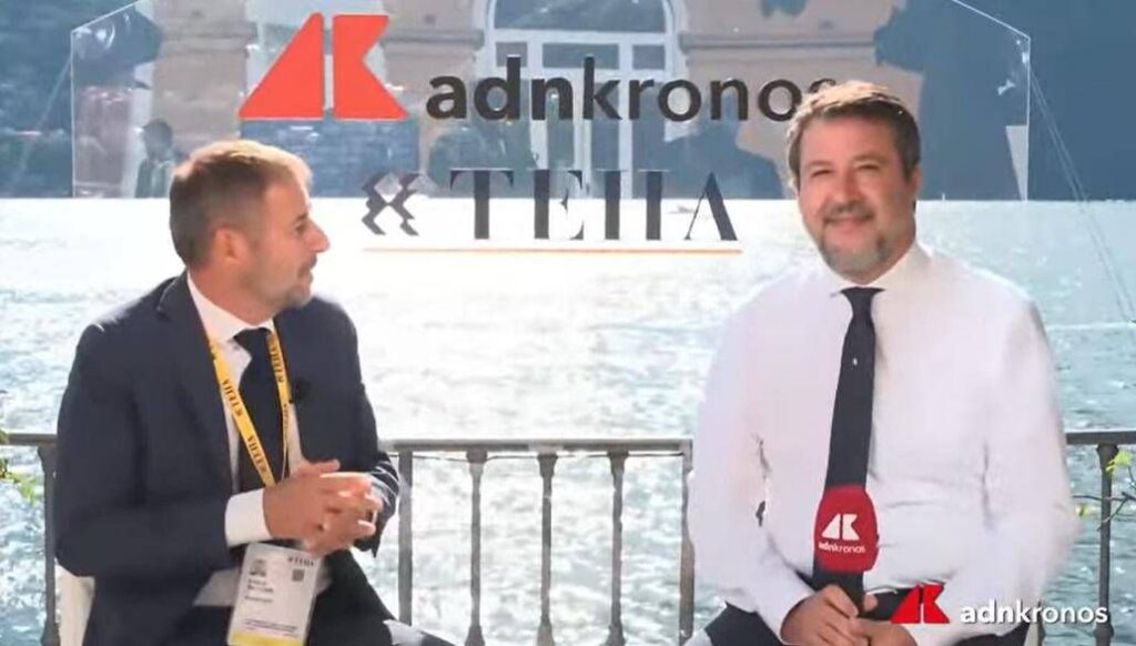 Ponte Messina, Salvini à Cernobbio: "Après le tribunal du tribunal, nous commençons, je ne m'inquiète pas de l'interprétation de l'OTAN"