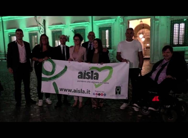 SLA Day 2025, Aisla «Nous colorisons l'Italie du vert, un câlin pour 6 mille patients»