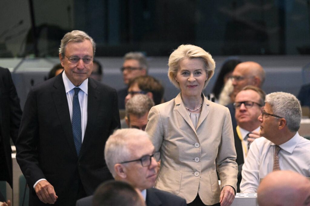 UE, Draghi: "Notre modèle de croissance disparaît. Pour des actions extraordinaires extraordinaires"