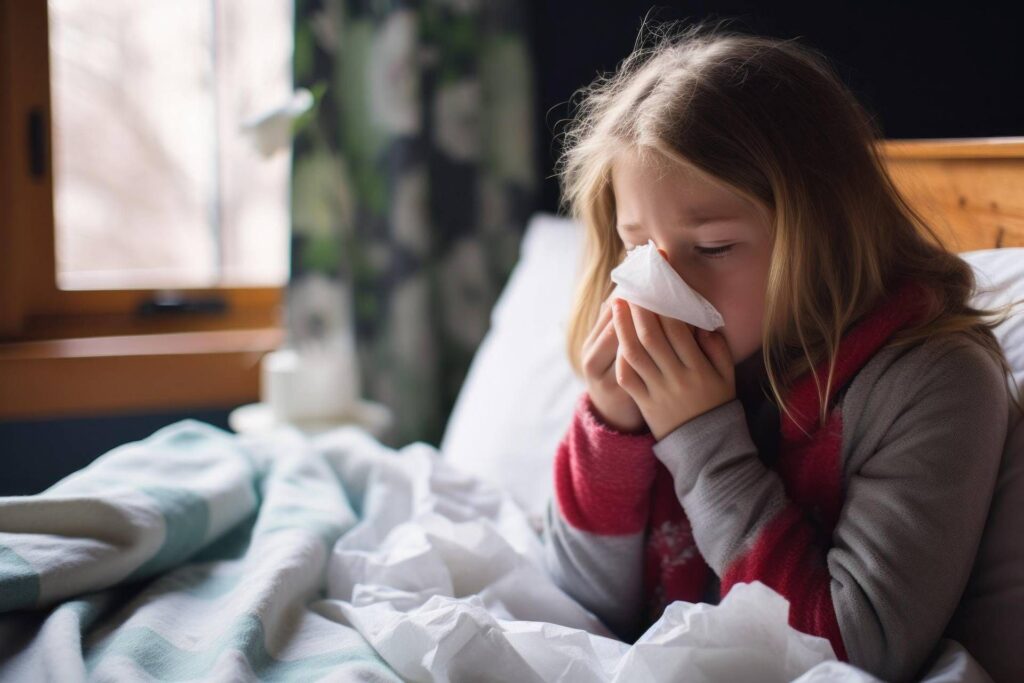 Les enfants et les maladies respiratoires hivernales, comment les traiter et quand s'alarmer