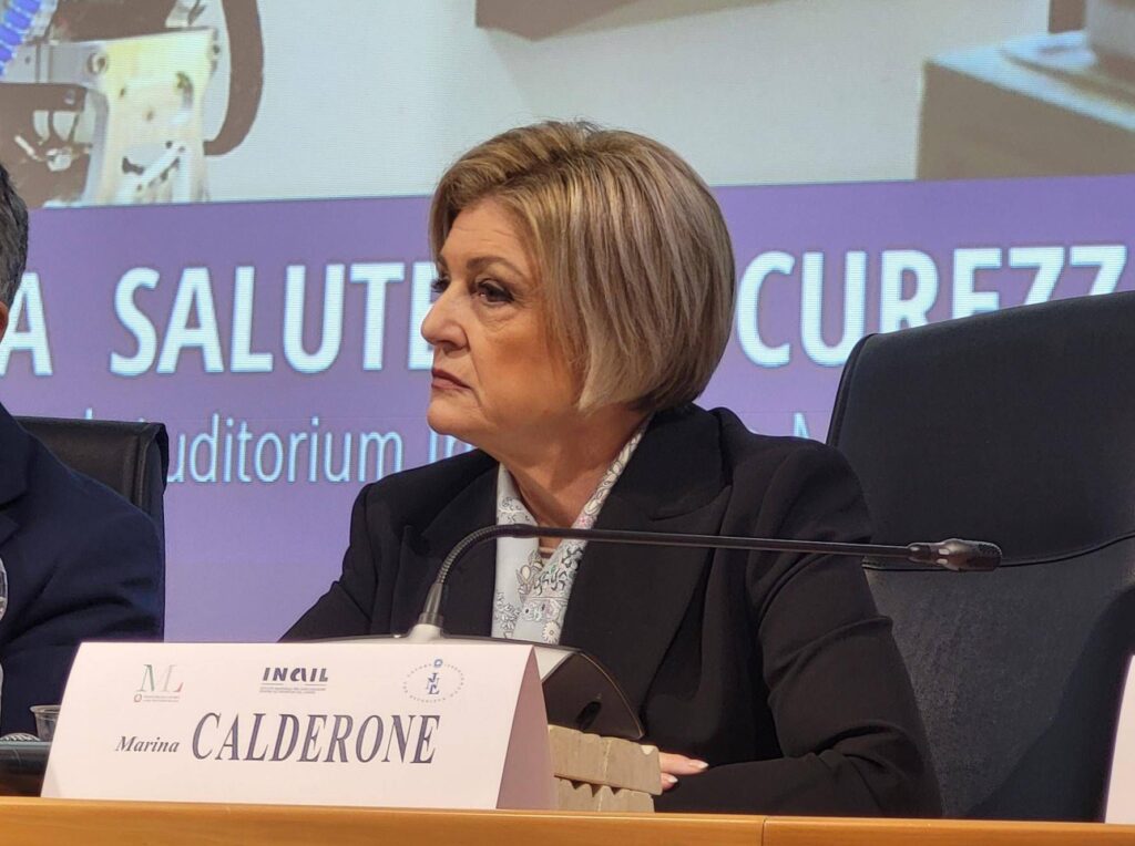 Calderone : « La sécurité au travail est impérative ainsi que la connaissance des règles »