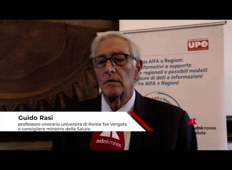 Drugs, Rasi (Min. Health): «AIFA peut aider les régions à rationaliser les achats de l'achat»