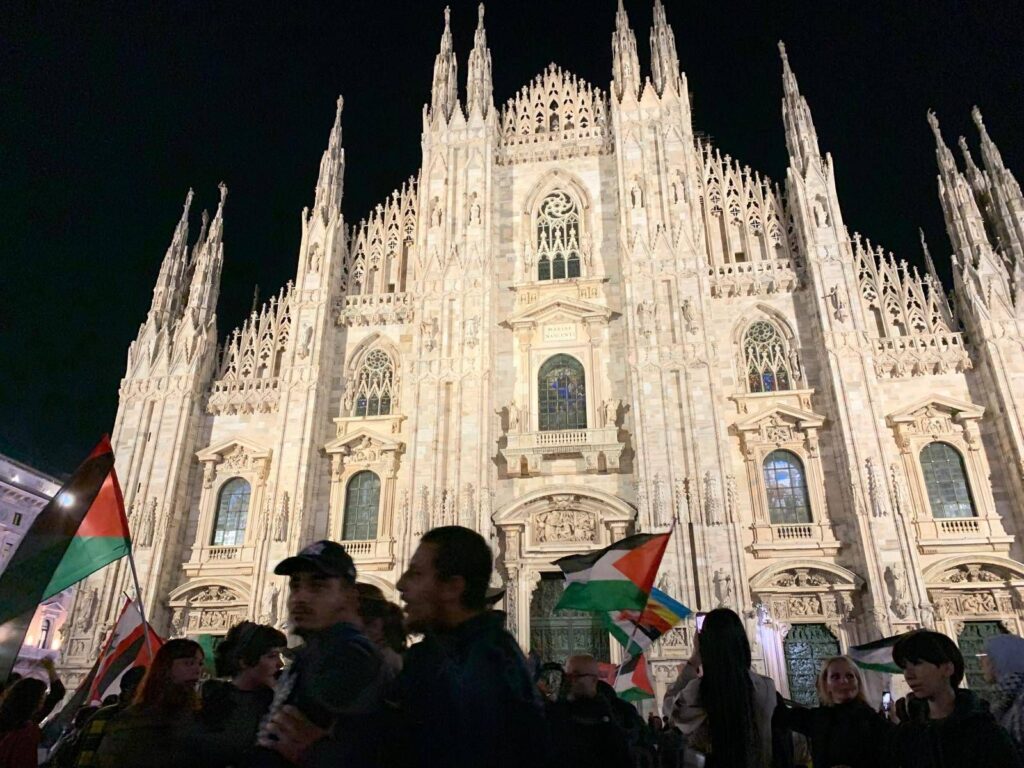 Flotilla, protestation en Italie: processions à Rome et Milan, s'affrontent à Bologne et trains les arrêts de circulation. Freed Blitz à Trieste, employés de pistes à Florence