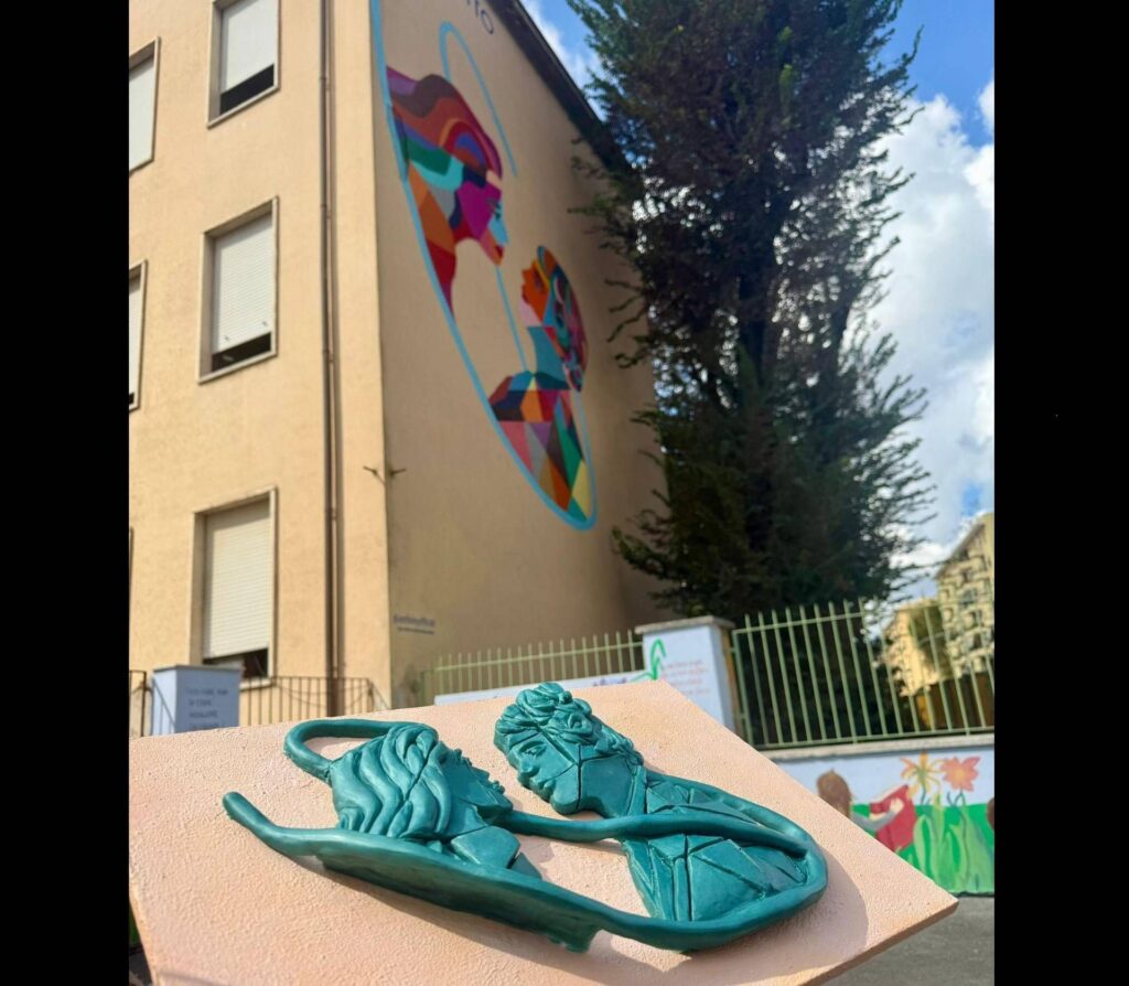 Inauguré dans Rome «Love Your Eyes»: Projet entre l'art, les yeux du bien-être et l'inclusion
