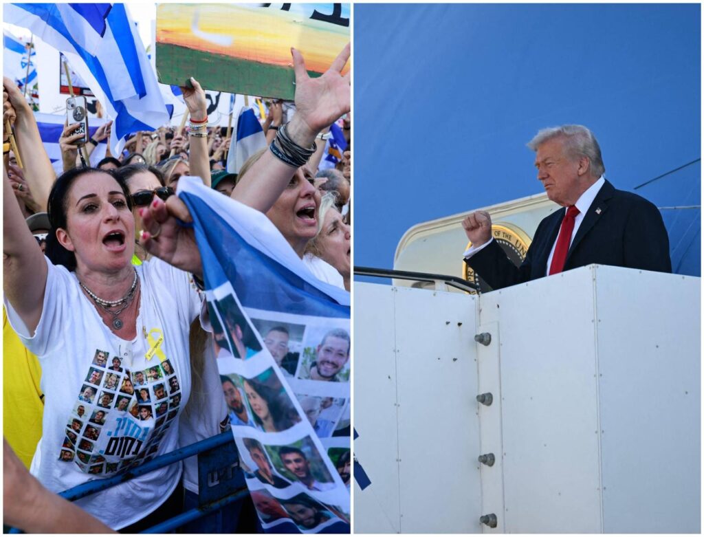 Le Hamas libère les 7 premiers otages, Trump débarque en Israël - En direct