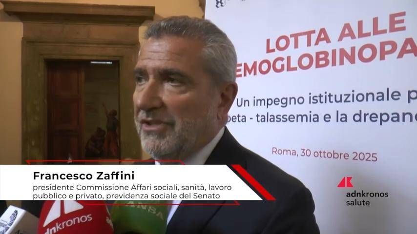 Maladies rares : Zaffini (FdI) « dans le dépistage néonatal et prénatal des hémoglobinopathies »