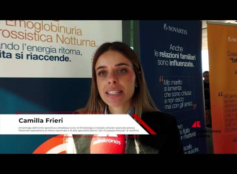 Maladies rares, hématologue Frieri: "Objectif de l'emoglobine à 12g / dl chez les patients atteints d'EPN"