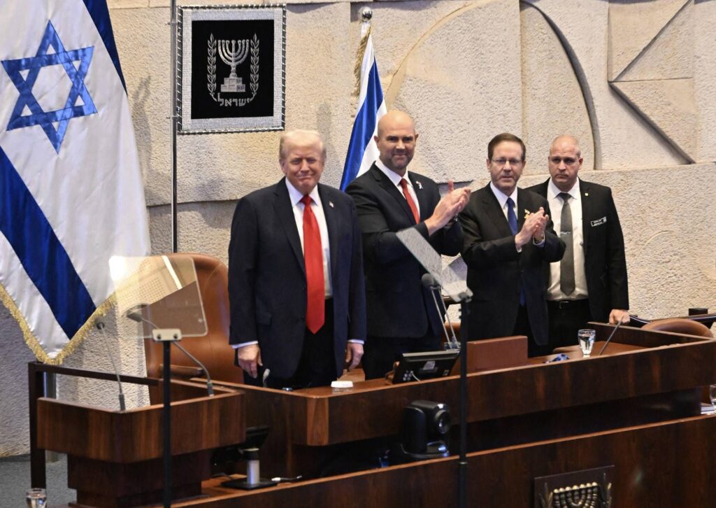 Trump à la Knesset : « Aujourd’hui est une aube historique pour un nouveau Moyen-Orient »