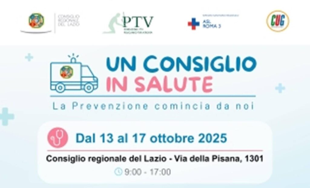 Un « Conseil de santé », un programme de prévention gratuit, revient dans la Latium