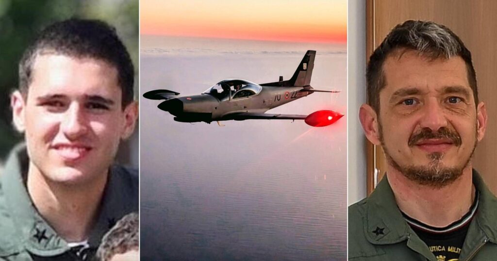 Un avion bioxposé de l'Air Force a précipité à Sabaudia, deux soldats sont morts