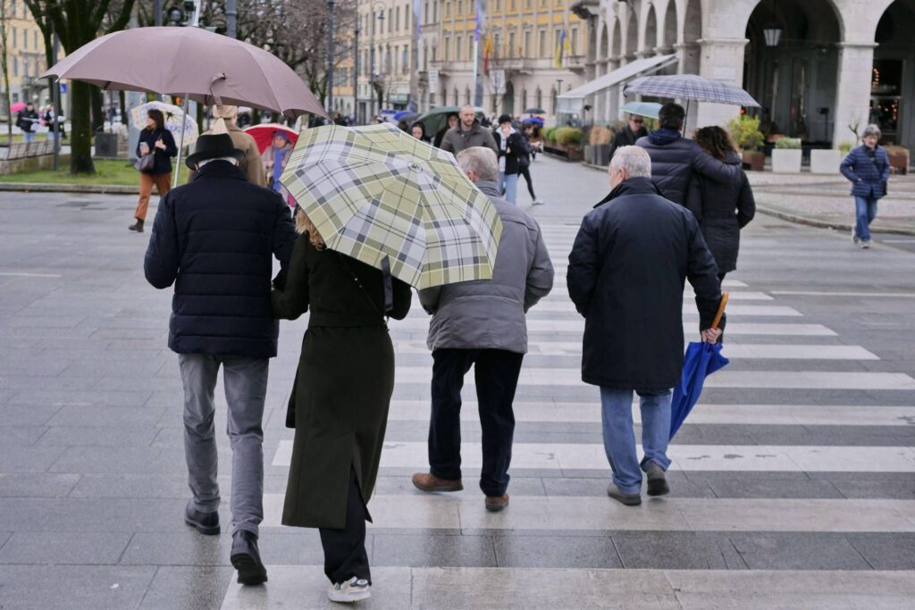 Mauvais temps, alerte orange en Émilie-Romagne et en Ligurie aujourd'hui