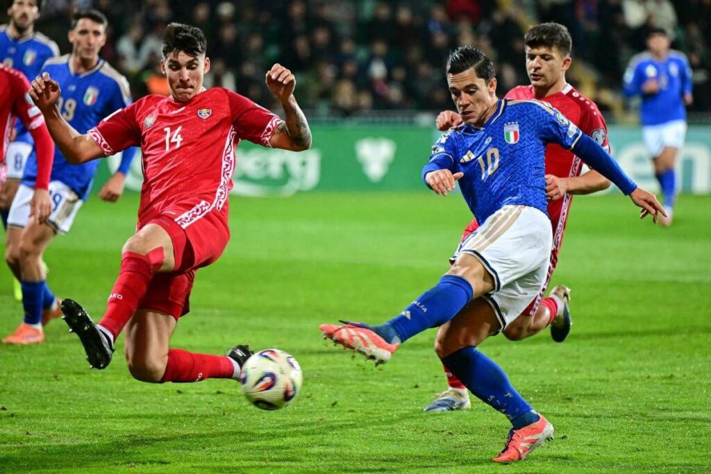 Moldavie-Italie 0-2, Gattuso gagne in extremis avec Mancini et Esposito
