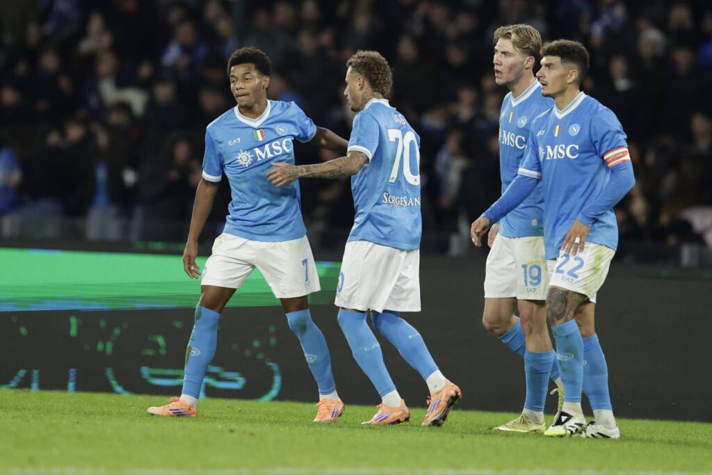 Naples-Atalanta 3-1, Conte revient premier au classement