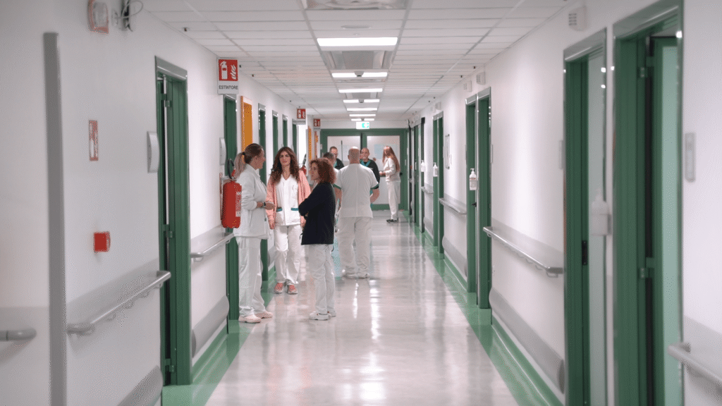 Polyclinique Tor Vergata à Rome, le Président Rocca inaugure l'unité de médecine d'urgence