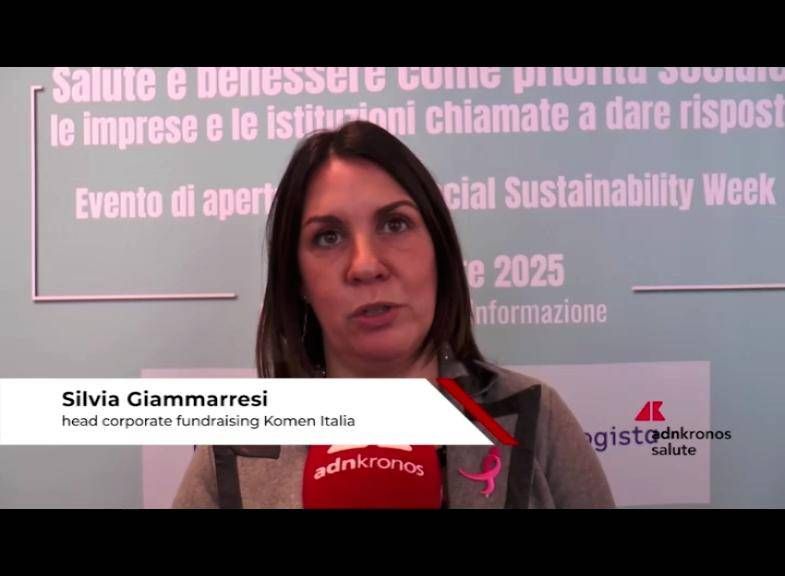 Santé : Giammarresi (Komen Italia), « apportons la prévention sur le lieu de travail »