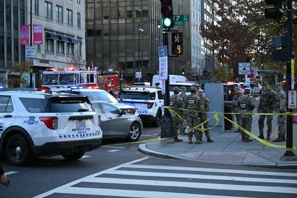 Tirs près de la Maison Blanche, deux soldats de la Garde nationale touchés à la tête